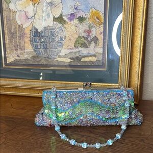Mermaid Inspired Beaded Bag 🧜‍♀️
